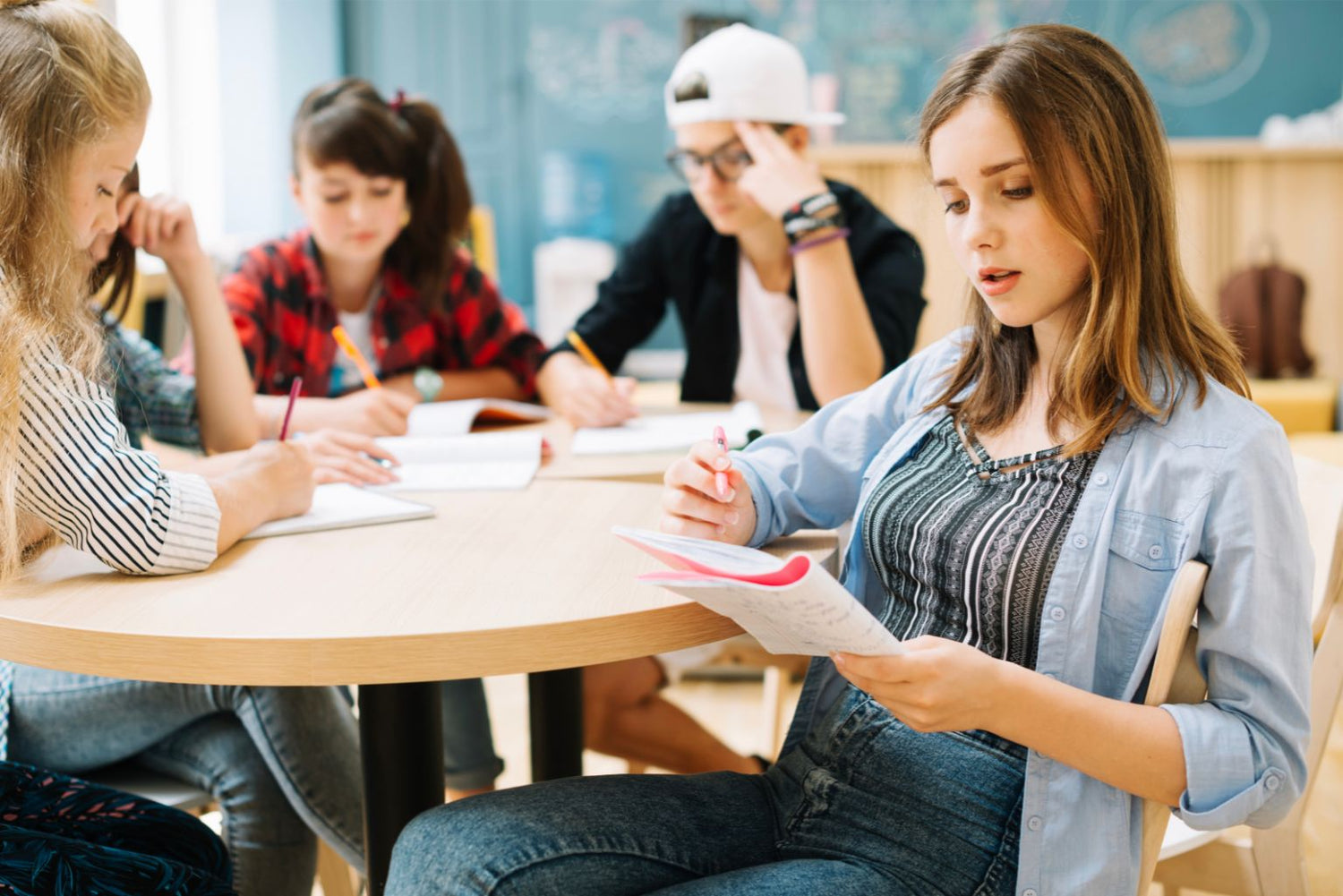 Prise de notes lycée