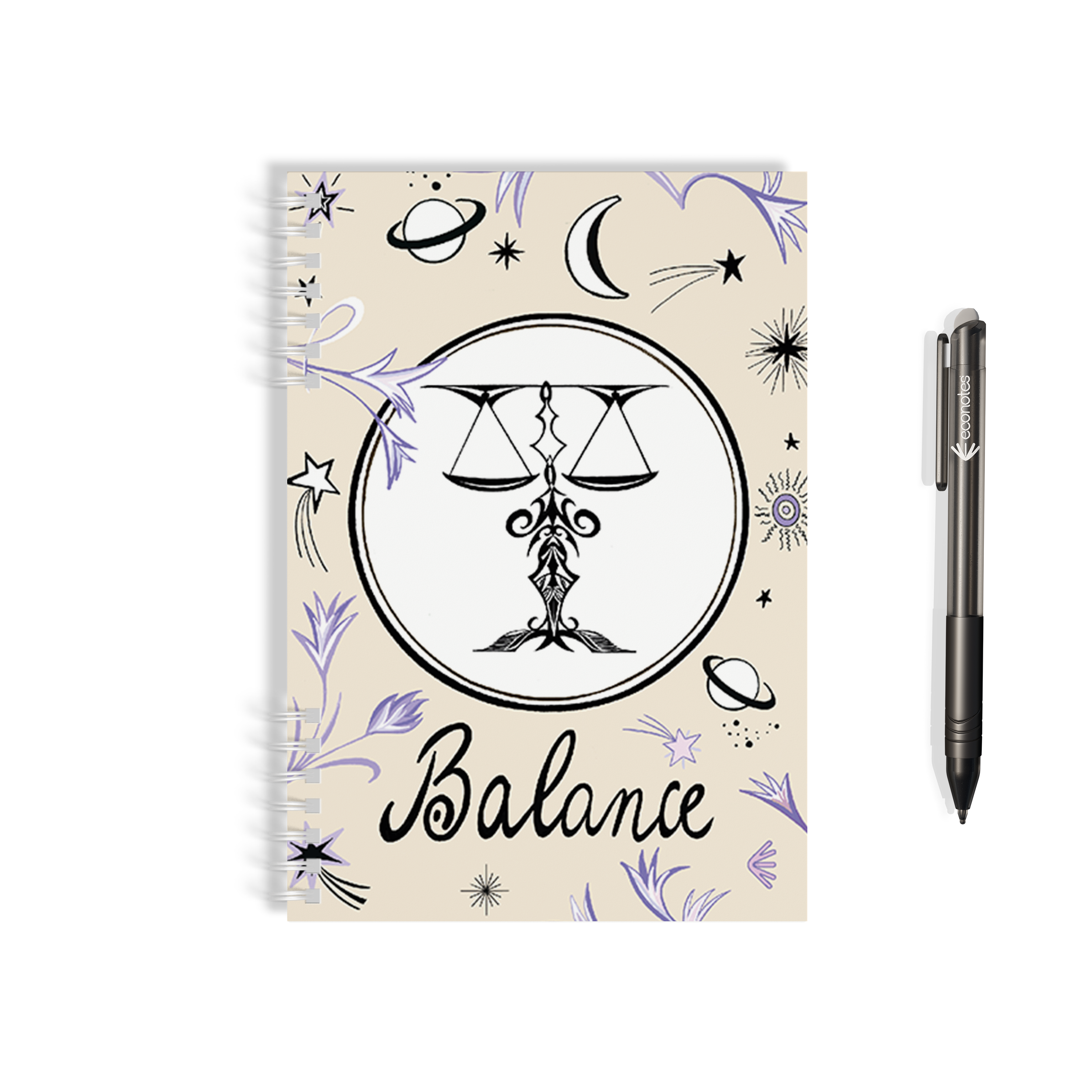 Reusable A5 Astrology notebook